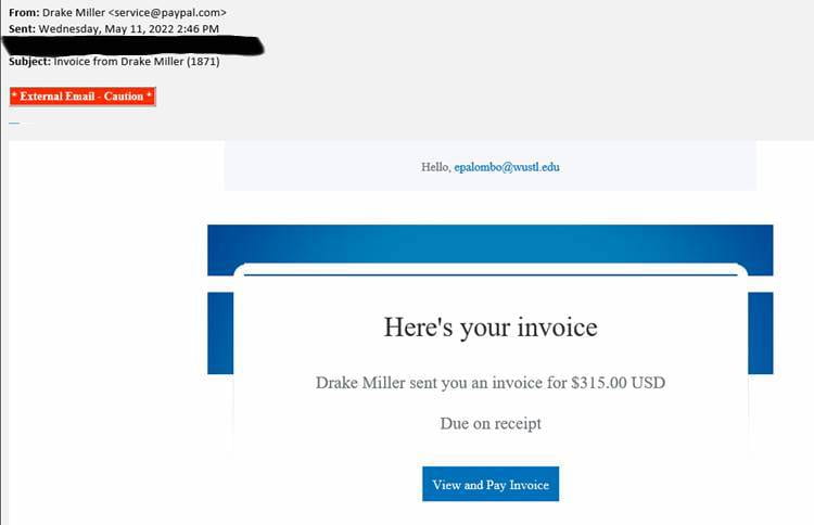 Scam of the Month: Fake (Real) Invoice Scam