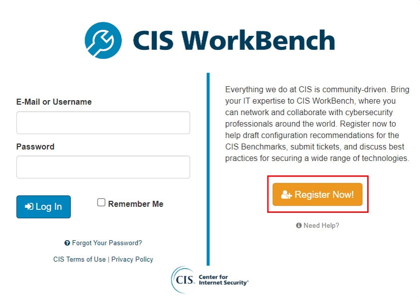 CIS Workbench Guidance Image